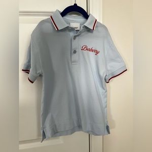 Boy’s Burberry polo.
